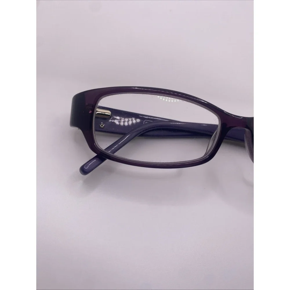 Coach Eyeglasses FRAMES ONLY Bernice Rectangular 135 Purple 381